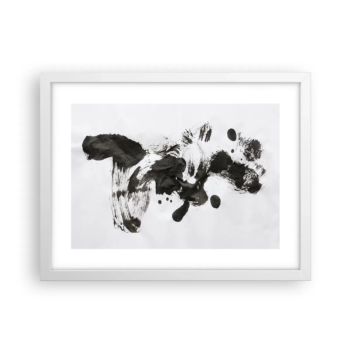 Affisch i vit ram - En metod i galenskap? - 40x30 cm