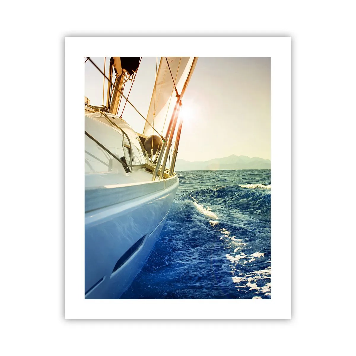 Affisch - Mot äventyret - 40x50 cm