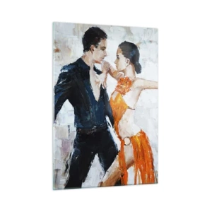 Glastavla - Bild på glas - Dirty dancing - 50x70 cm