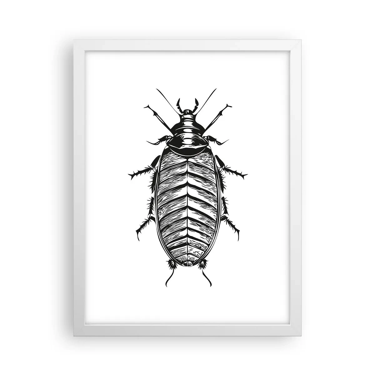 Affisch i vit ram - Vilket exemplar! - 30x40 cm