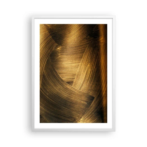 Affisch i vit ram - I gyllene labyrint - 50x70 cm