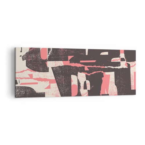 Canvastavla - Bild på duk - Allt liv och rörelse - 140x50 cm