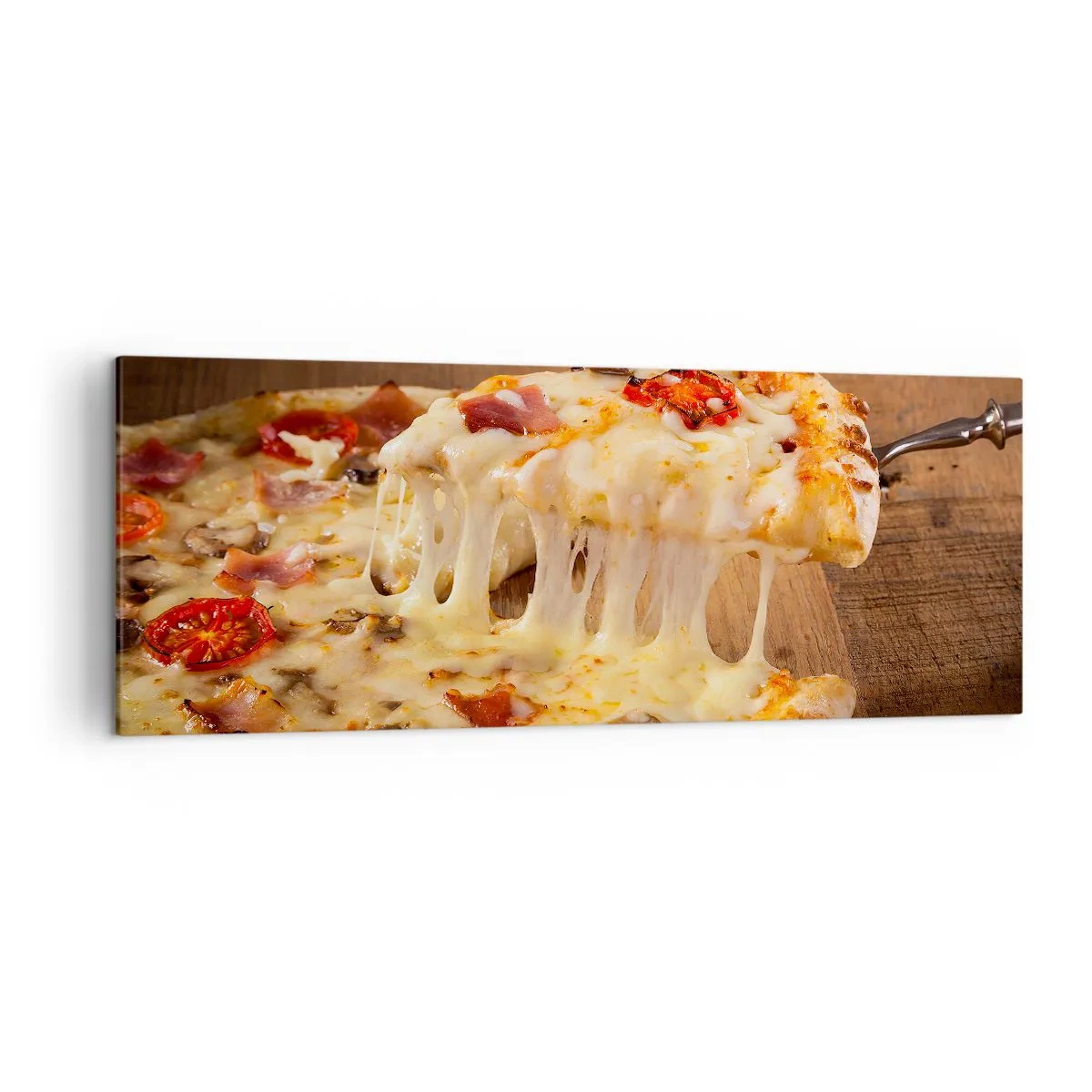 Canvastavla - Bild på duk - Italienska konstens mästerverk - 140x50 cm