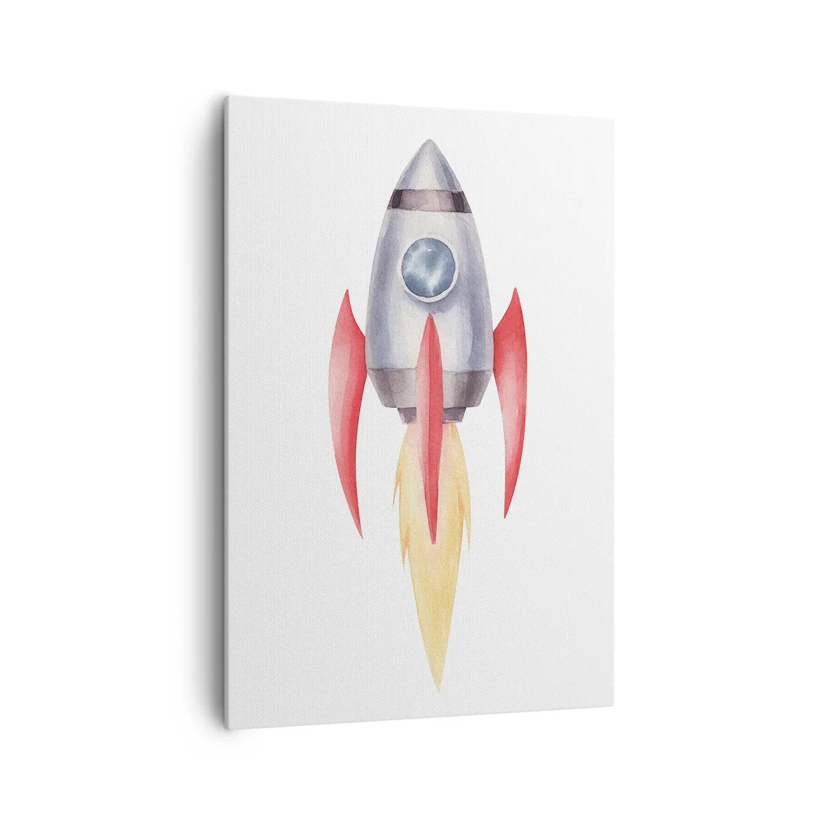 Canvastavla - Bild på duk - Högre, snabbare, längre - 70x100 cm