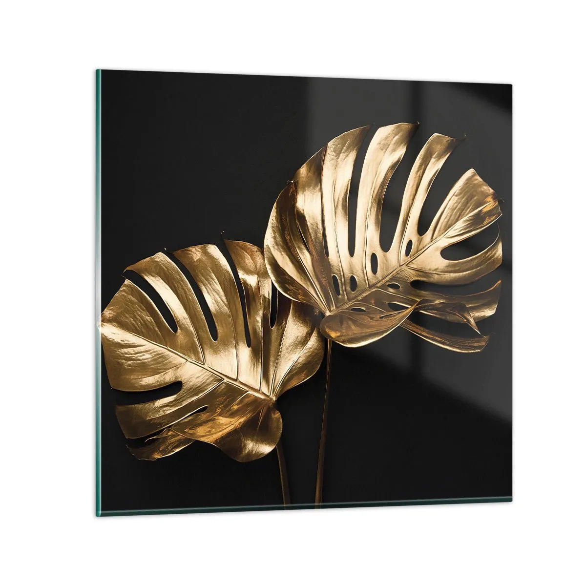 Glastavla - Bild på glas - Naturens skatter - 70x70 cm