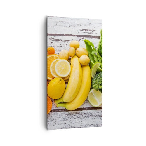 Canvastavla - Bild på duk - Räcker det inte? - 55x100 cm