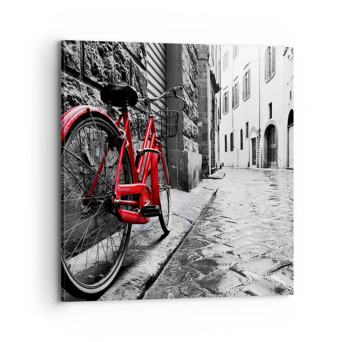 Canvastavla - Bild på duk - Den riktiga skönheten åldras inte - 70x70 cm