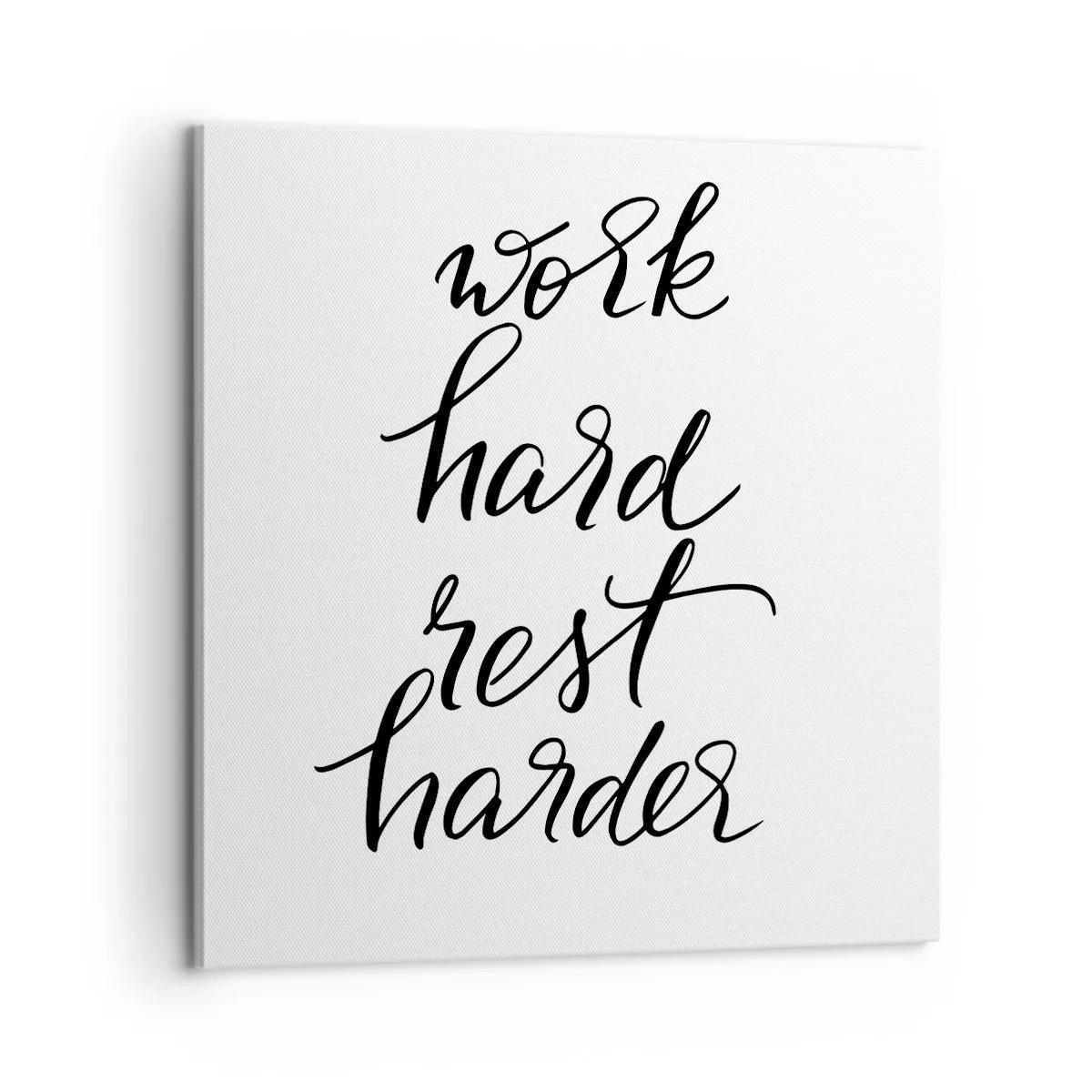 Canvastavla - Bild på duk - Livsbalans - 60x60 cm