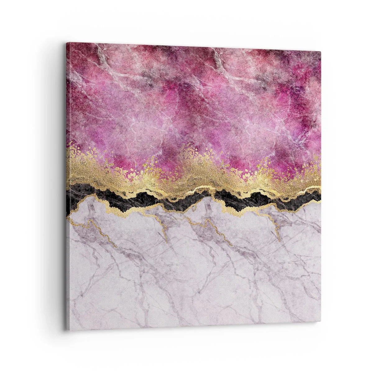 Canvastavla - Bild på duk - På gränsen - 60x60 cm