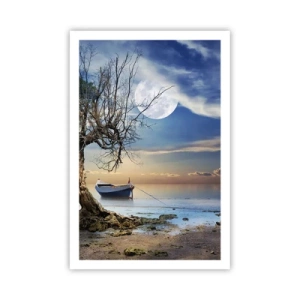 Affisch - Är det slut eller början? - 61x91 cm