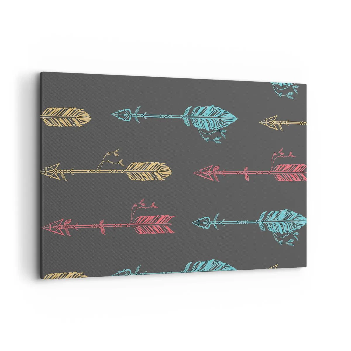 Canvastavla - Bild på duk - I ordning - 100x70 cm