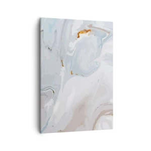 Canvastavla - Bild på duk - Utbuktande vithet - 50x70 cm