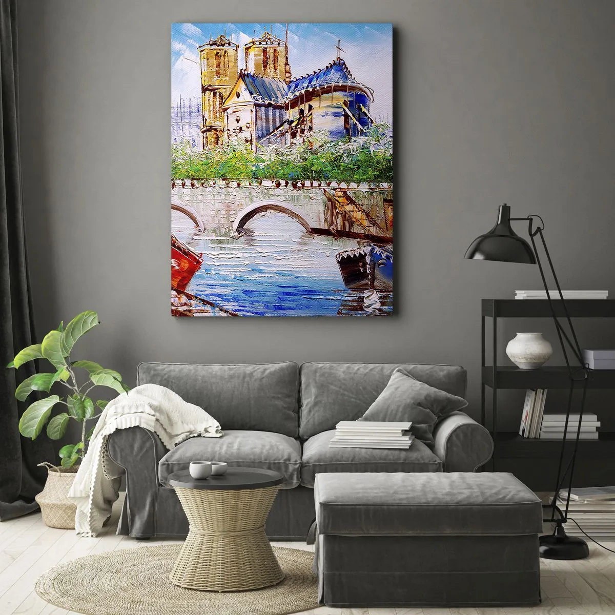 Canvastavla - Bild på duk - Deras tid är aldrig förbi - 50x70 cm