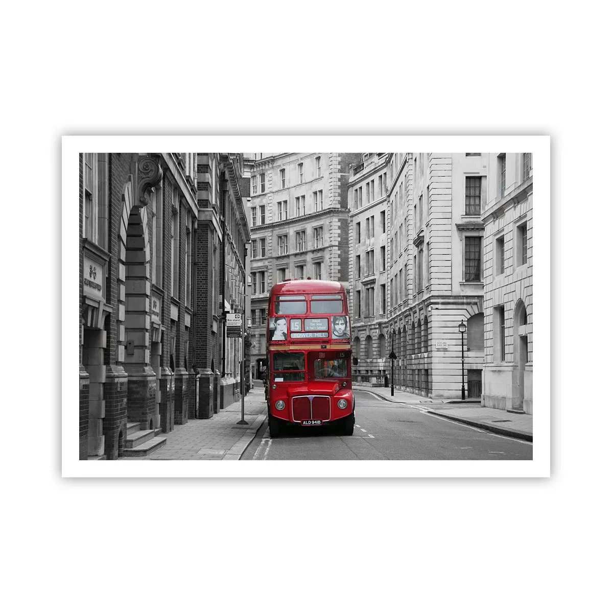 Affisch - Vardagen behöver inte vara grå - 100x70 cm