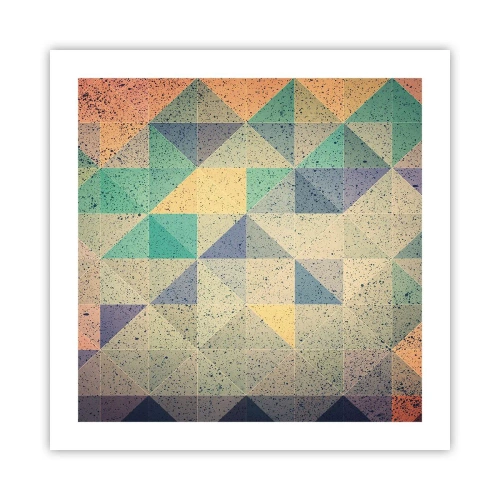 Affisch - Trianglarnas republik - 50x50 cm