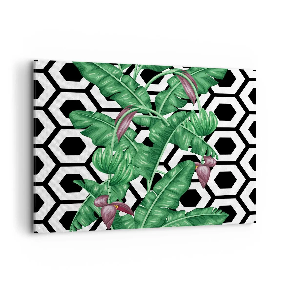 Canvastavla - Bild på duk - Symmetrisk komposition från naturen - 120x80 cm