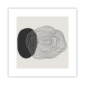 Affisch - Varaktighet och vibration - 30x30 cm