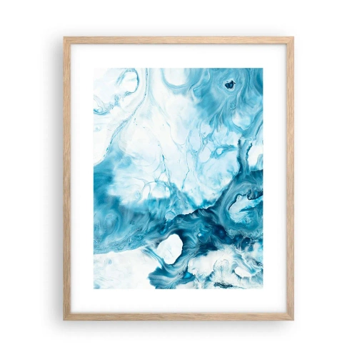 Affisch i ram av ljusek - Blåhetens konsert - 40x50 cm