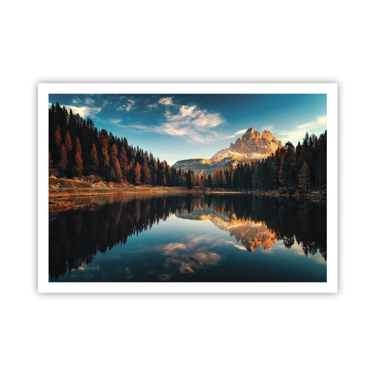 Affisch - Dubbelt landskap - 100x70 cm