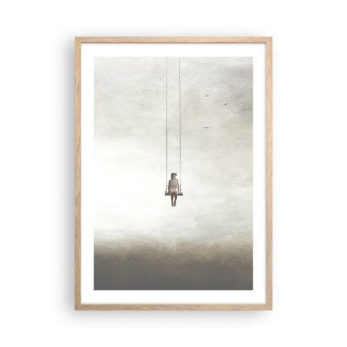 Affisch i ram av ljusek - Barn i oss - 50x70 cm