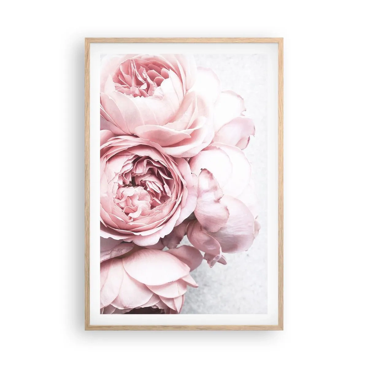 Affisch i ram av ljusek - För romantikerna - 61x91 cm