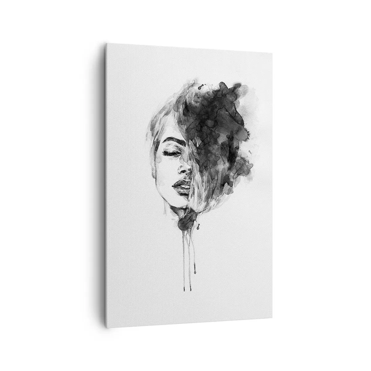 Canvastavla - Bild på duk - Vad flickan drömmer om - 80x120 cm