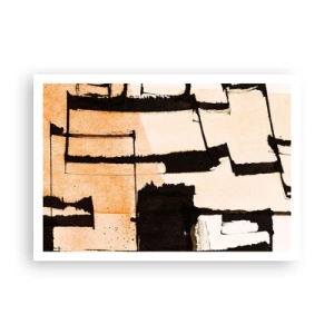 Affisch - Ändå ordning - 100x70 cm