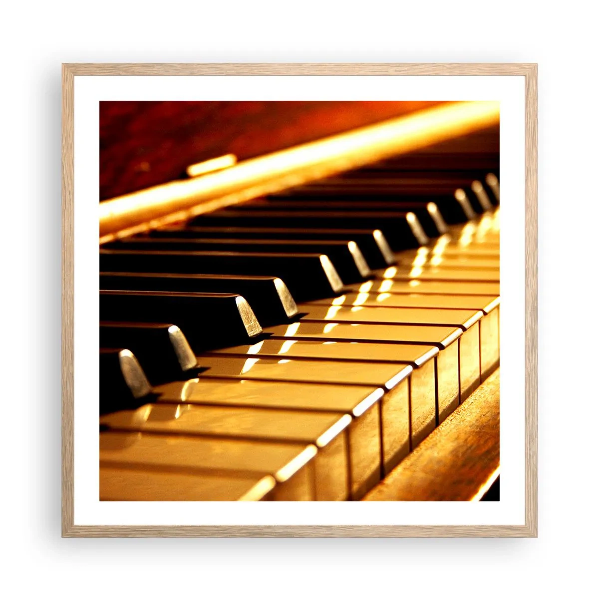 Affisch i ram av ljusek - Obegränsade möjligheter - 60x60 cm