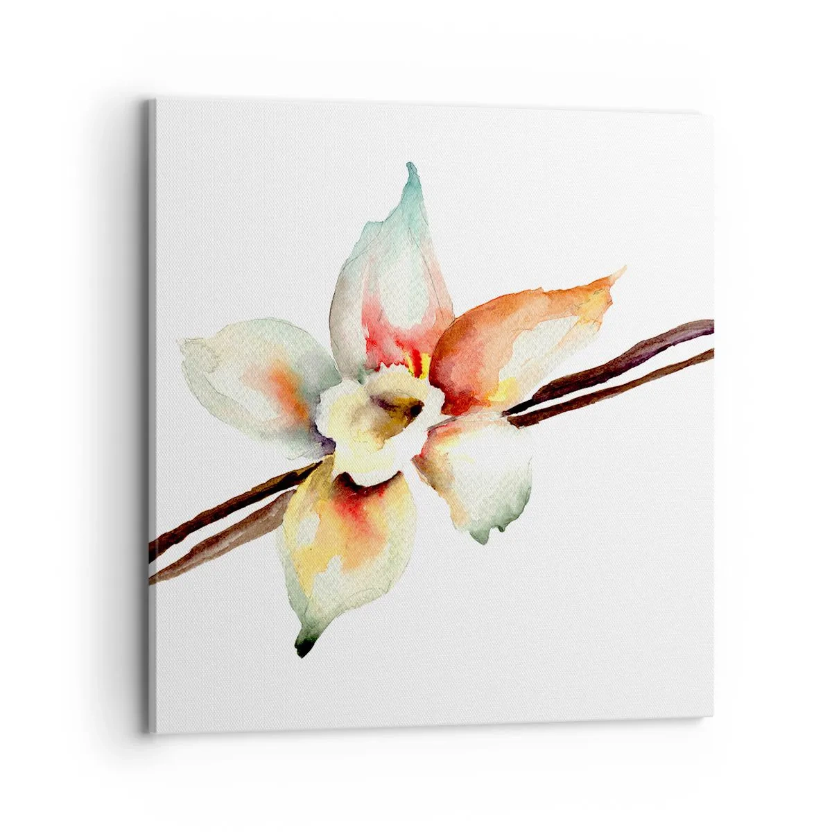 Canvastavla - Bild på duk - Söt målning - 70x70 cm