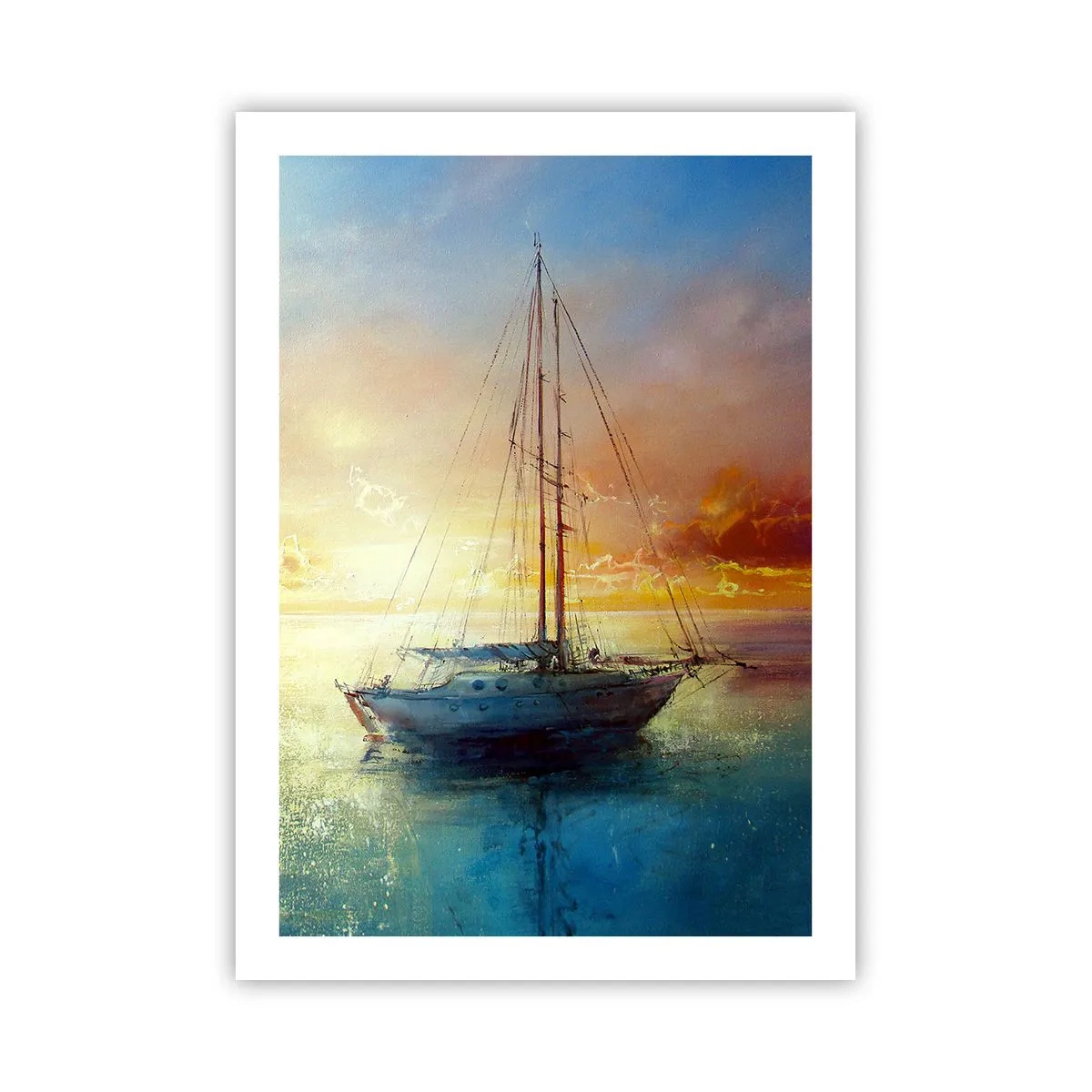 Affisch - I guldviken - 50x70 cm