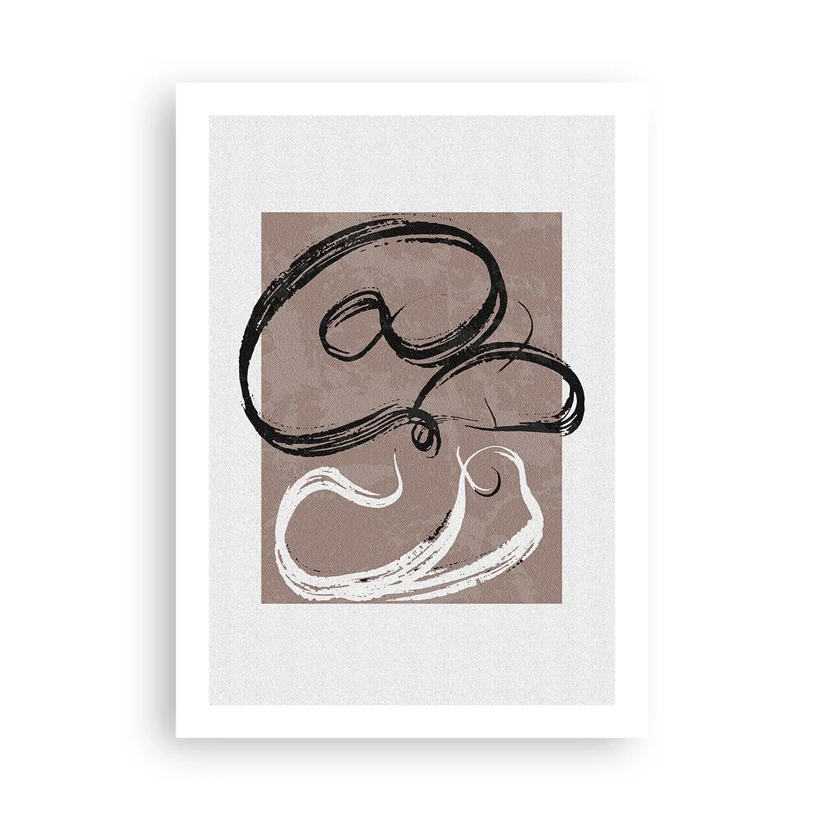 Affisch - Komposition - sökande efter fullständighet - 50x70 cm