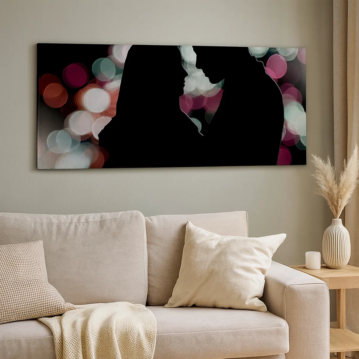 Canvastavla - Bild på duk - Ja! - 30x30 cm