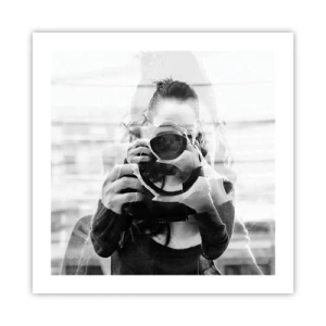 Affisch - Skapare och material - 50x50 cm