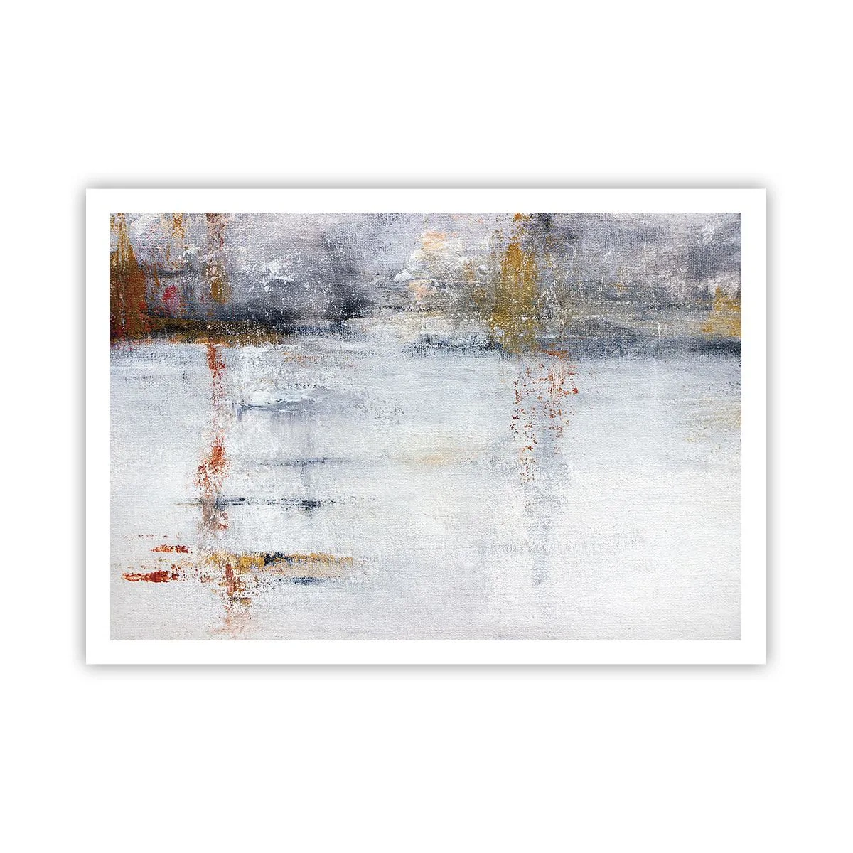 Affisch - Bakom luftridån - 100x70 cm