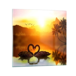 Glastavla - Bild på glas - Allt parat - 60x60 cm