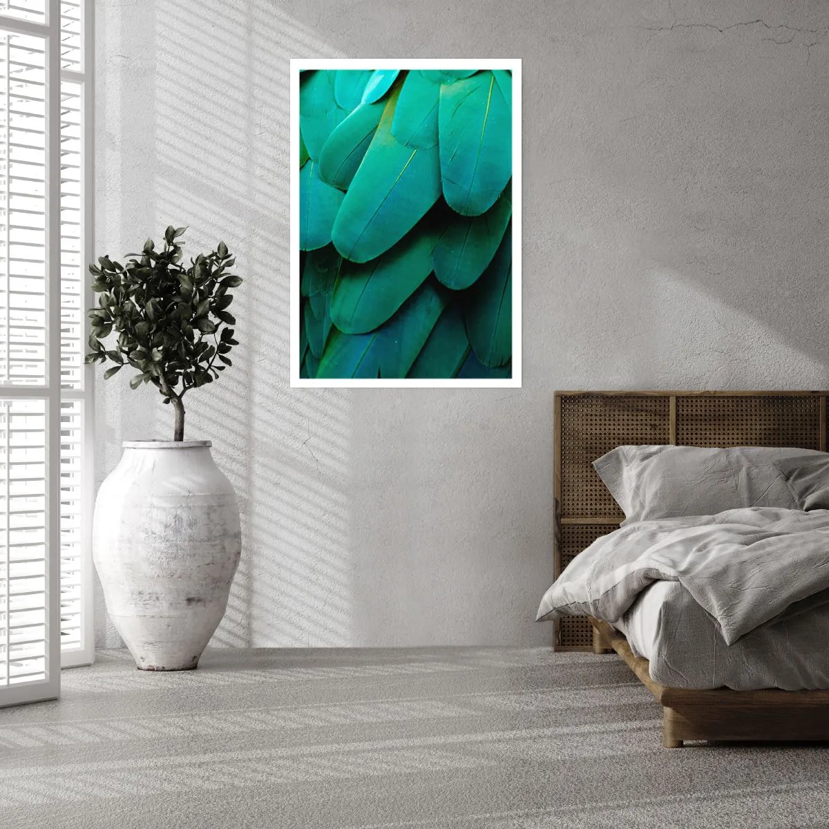 Affisch - Precision av papegojans natur - 61x91 cm