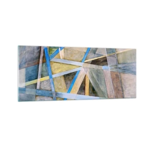 Glastavla - Bild på glas - Rakt fram eller diagonalt? - 100x40 cm