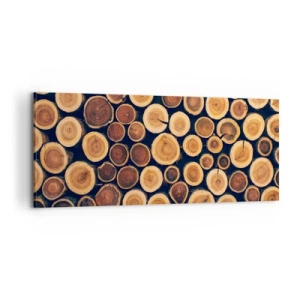 Canvastavla - Bild på duk - Hur gammal ser jag ut att vara? - 100x40 cm