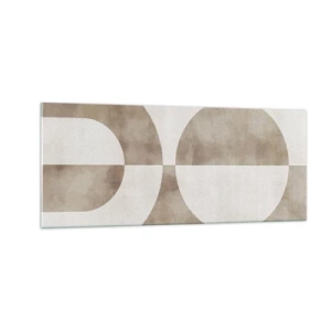 Glastavla - Bild på glas - Likheter och skillnader - 100x40 cm