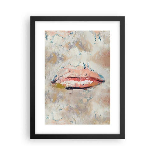 Affisch i svart ram - Väcker sinnen - 30x40 cm