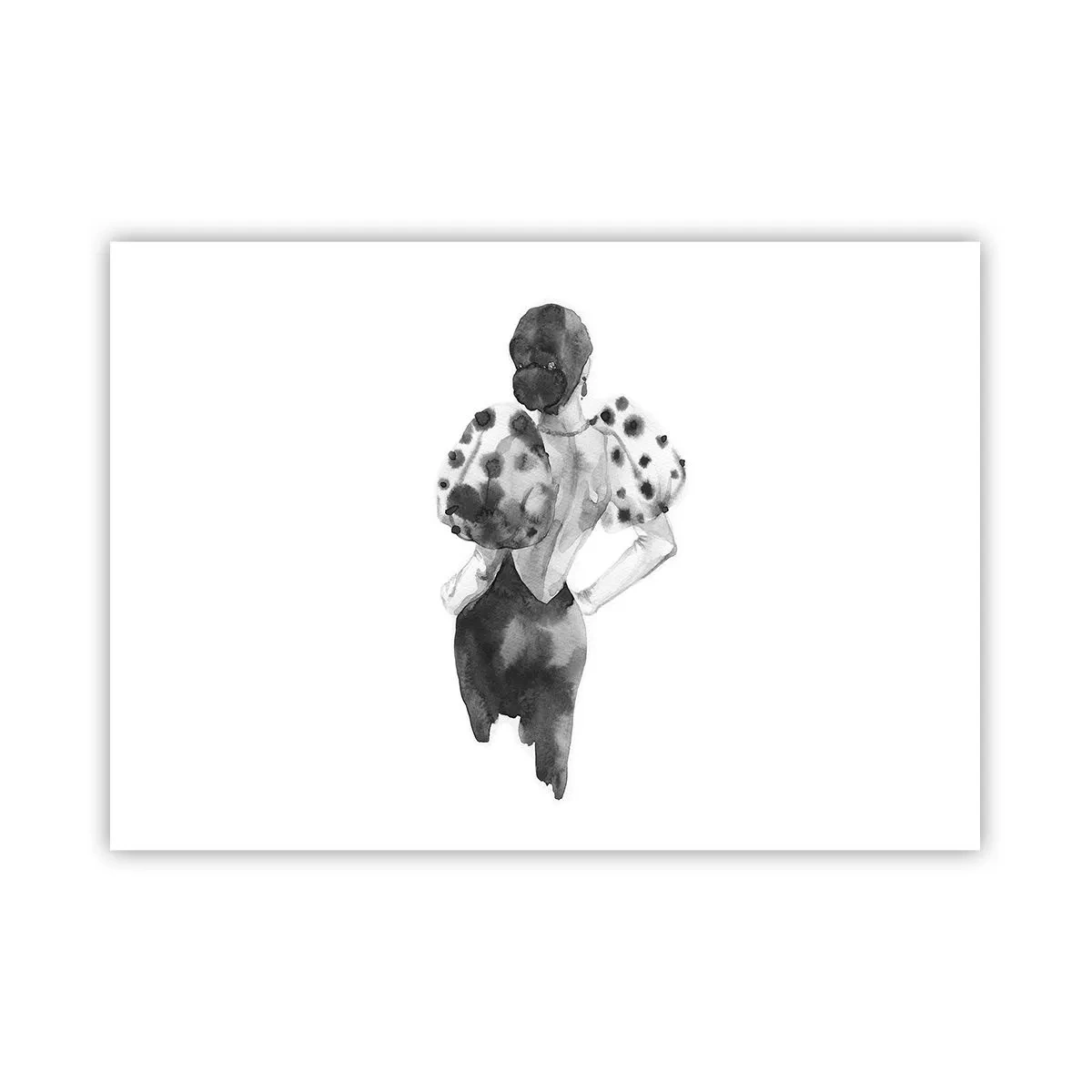 Affisch - Hon passerade nära mig - 100x70 cm