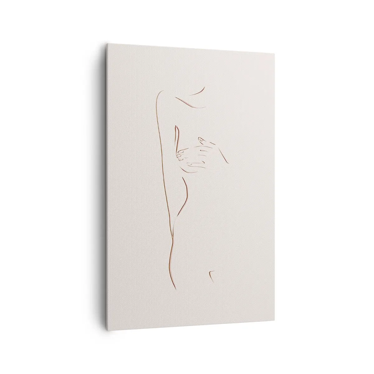Canvastavla - Bild på duk - Begärans form - 80x120 cm