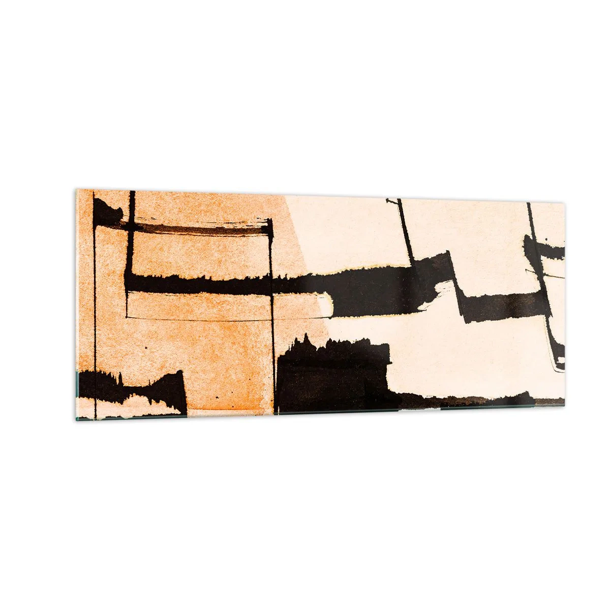 Glastavla - Bild på glas - Ändå ordning - 100x40 cm