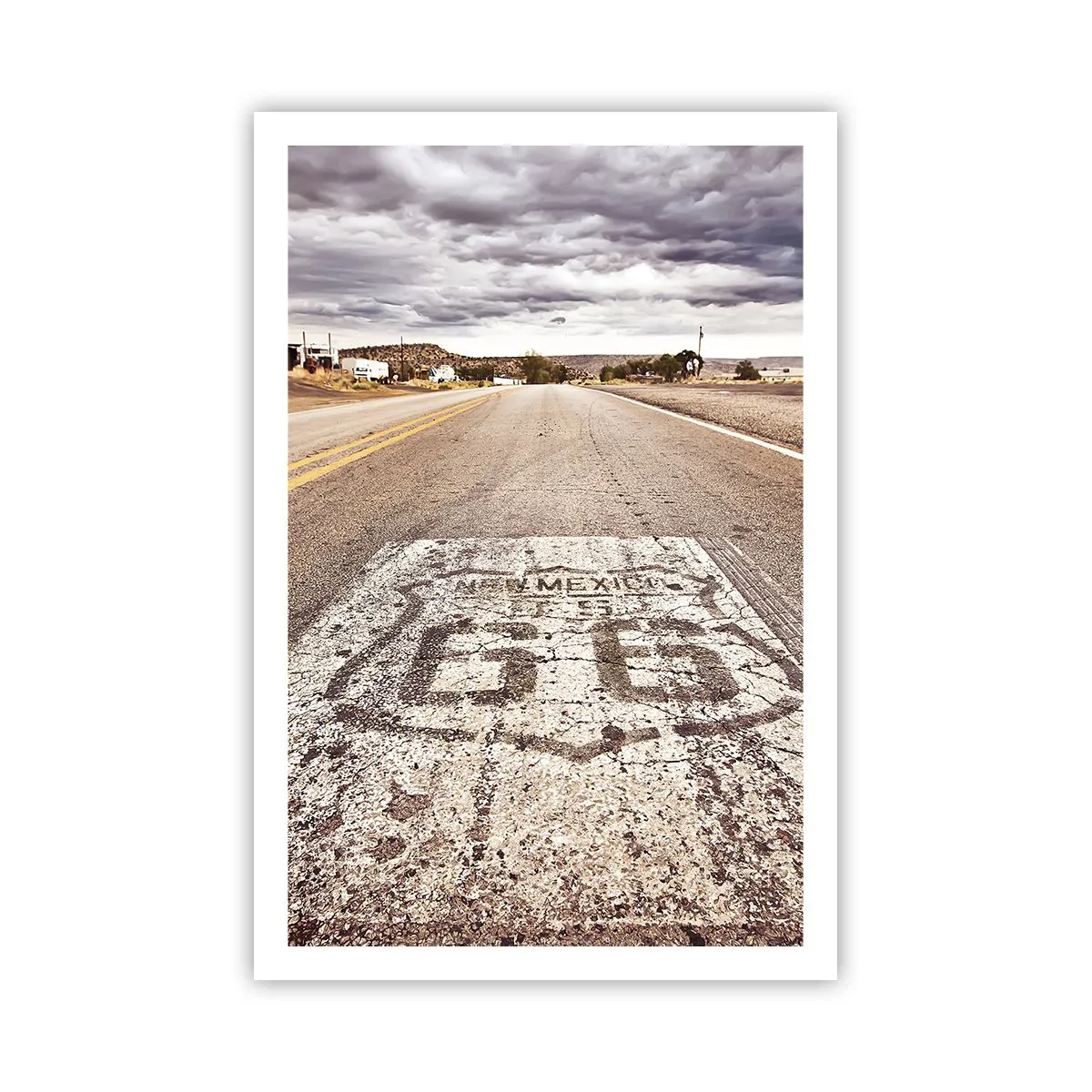 Affisch - Mother Road - amerikanska legenden - 61x91 cm