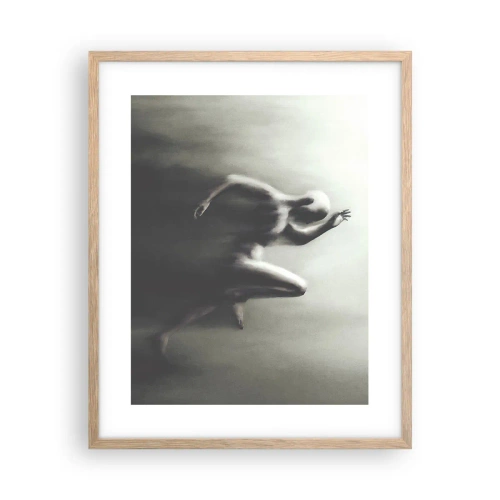 Affisch i ram av ljusek - Omöjlig att stoppa - 40x50 cm