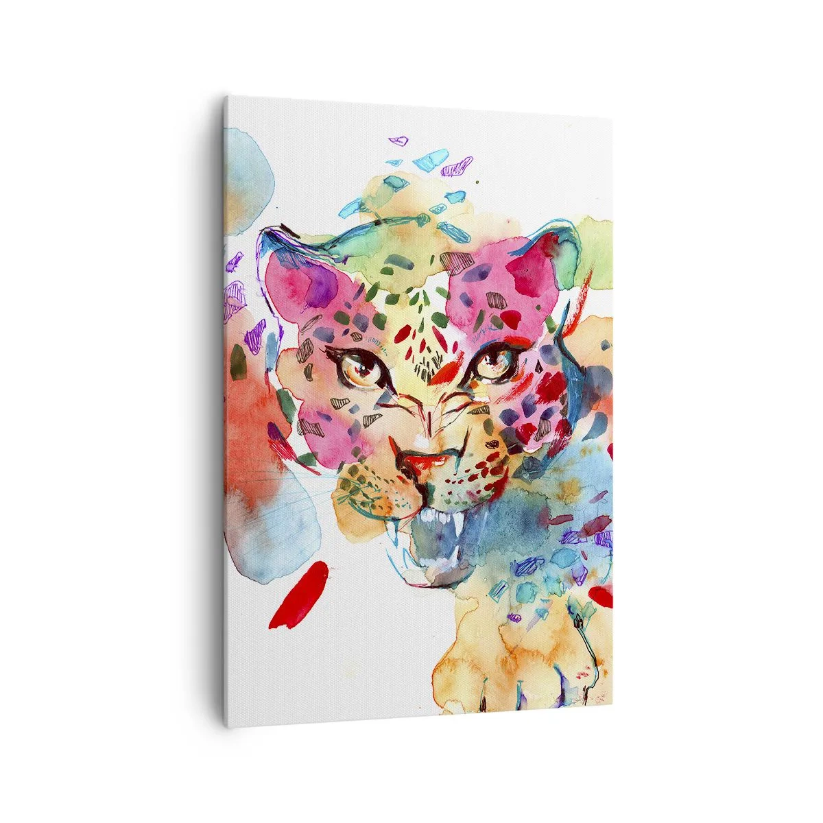 Canvastavla - Bild på duk - Skönheten och odjuret - 70x100 cm