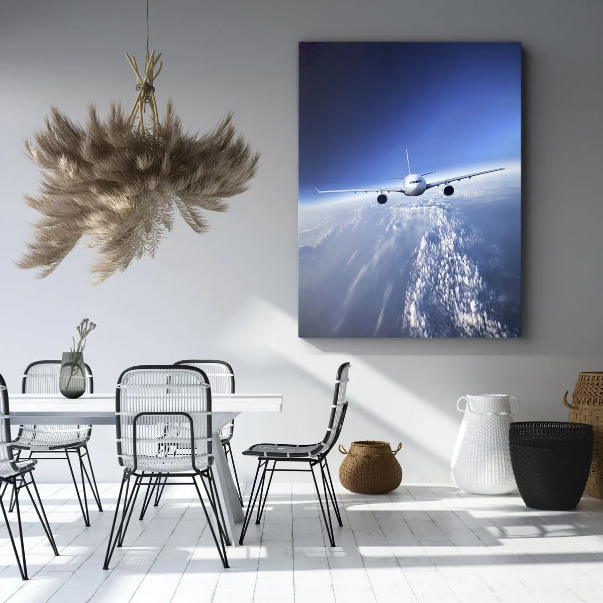 Canvastavla - Bild på duk - Jag flyger för jag vill - 45x80 cm