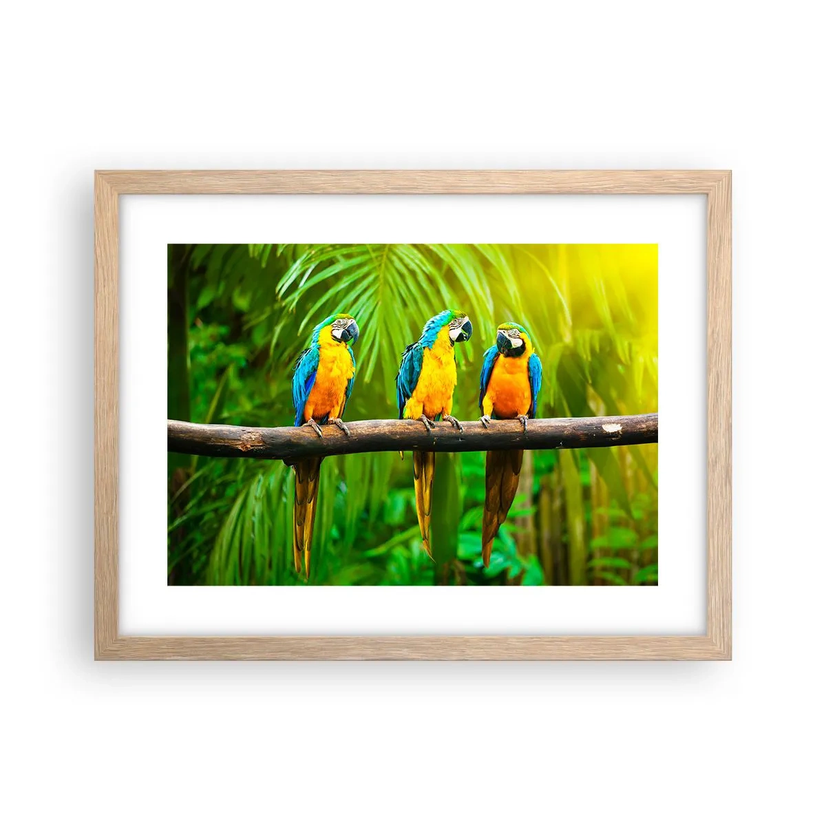 Affisch i ram av ljusek - Har du hört att hon...? - 40x30 cm