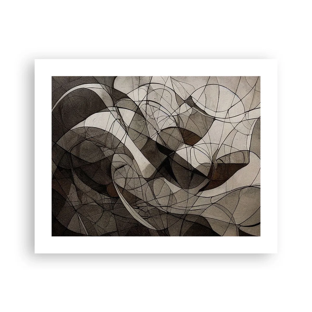 Affisch - Cirkulation av jordens färger - 50x40 cm