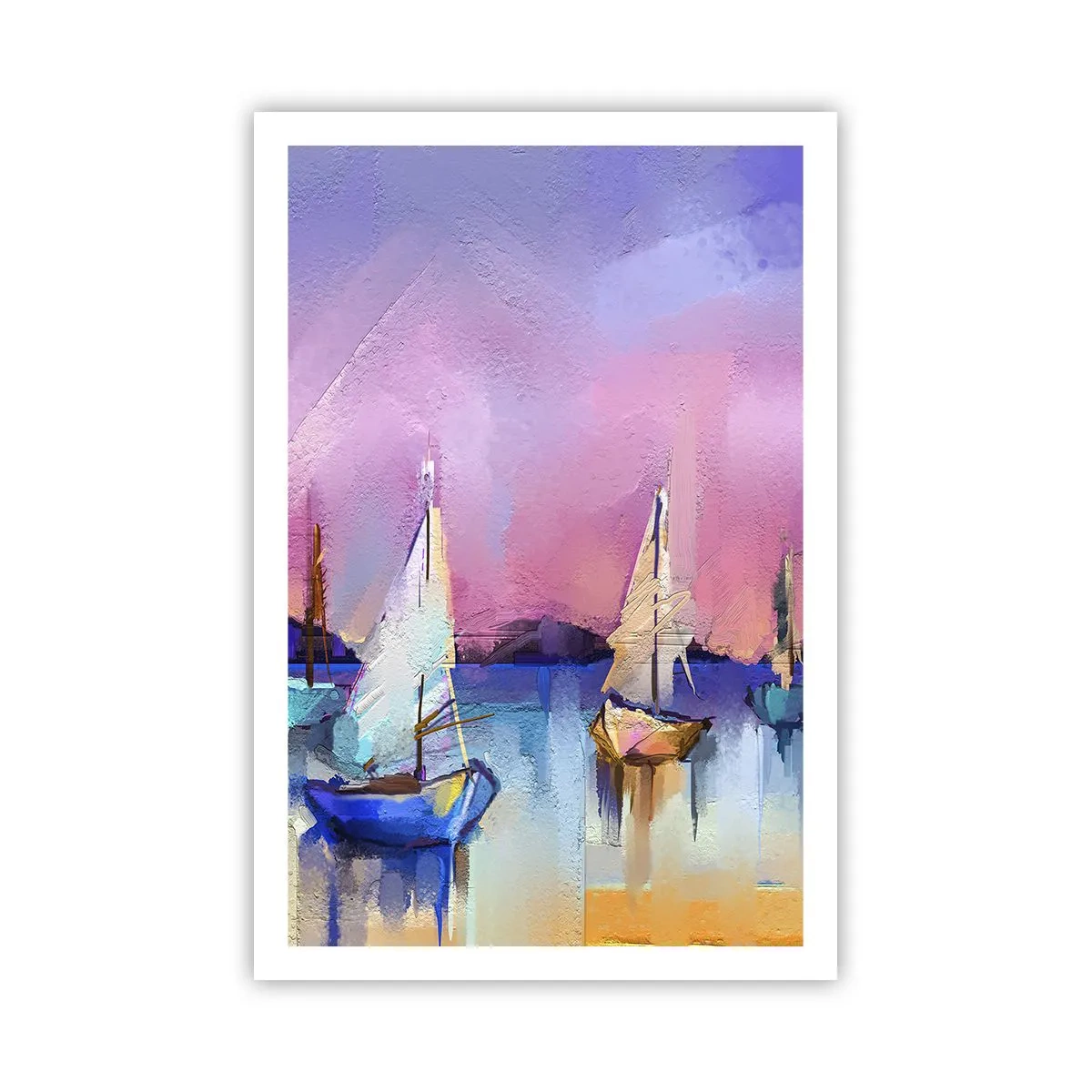 Affisch - Riktning: öppet vatten - 61x91 cm